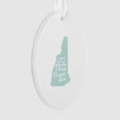 New Hampshire State Motto Ornament (voorkant)