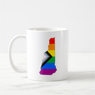 New Hampshire State Pride LGBTQ Progress Pride Koffiemok