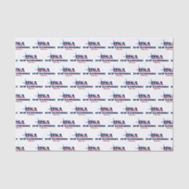 New Hampshire State Pride Tissue Paper Tissuepapier