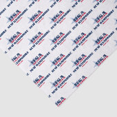 New Hampshire State Pride Tissue Paper Tissuepapier (Detail)