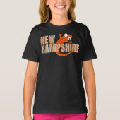 New Hampshire State Symbol Red Spotted Newt Dark T-shirt (Voorkant)