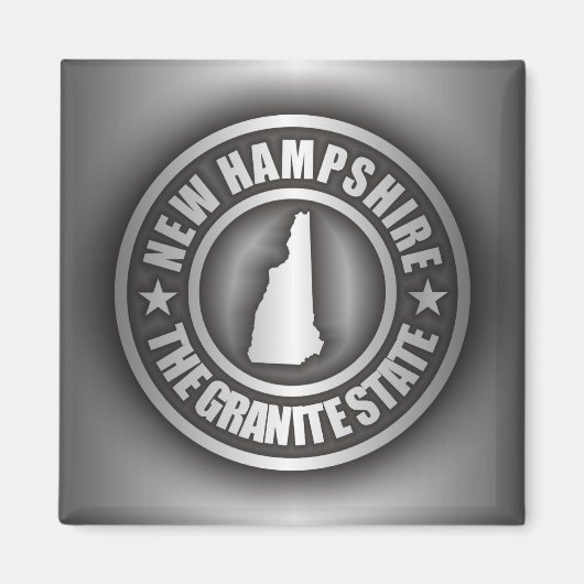 "New Hampshire Steel" magneten (Voorkant)