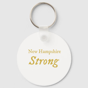 New Hampshire Strong Sleutelhanger
