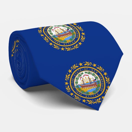 New Hampshire Stropdas (Opgerold)