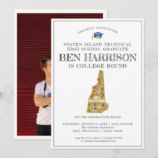 New Hampshire | Studieacademie (Voorkant / Achterkant)