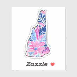 New Hampshire - Summer Sticker - Lilly Inspired