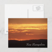 New Hampshire Sunset Briefkaart (Voorkant / Achterkant)