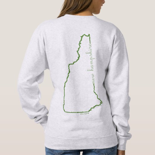 New Hampshire sweatshirt (Achterkant)