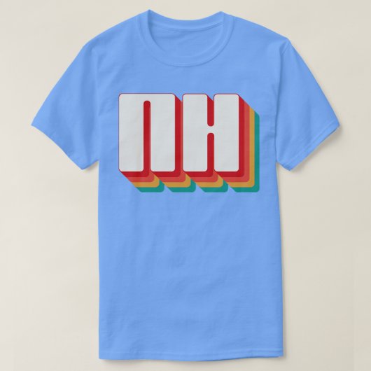 New Hampshire T-shirt (Design voorkant)