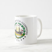 New Hampshire-teken Koffiemok (Voorkant rechts)