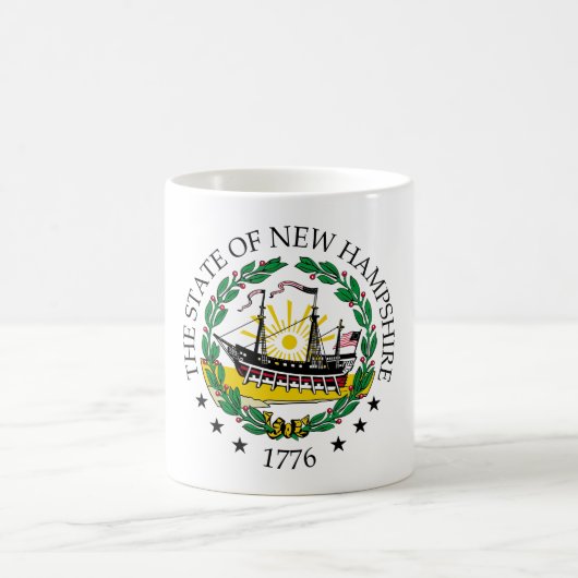 New Hampshire-teken Koffiemok (Center)