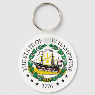 New Hampshire-teken Sleutelhanger