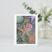 New Hampshire Tidepool Scene Briefkaart (Staand voorkant)