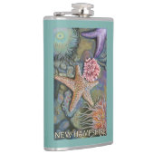 New Hampshire Tidepool Scene Heupfles (Rechts)