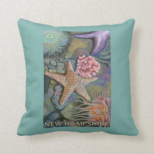 New Hampshire Tidepool Scene Kussen