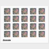 New Hampshire Tidepool Scene Vierkante Sticker (Vel)