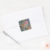 New Hampshire Tidepool Scene Vierkante Sticker (Envelop)