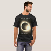 NEW HAMPSHIRE Totale zonsverduistering 8 april 202 T-shirt (Voorkant volledig)