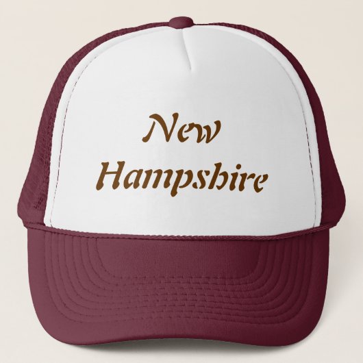 New Hampshire Trucker Pet (Voorkant)