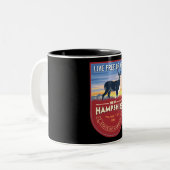 New Hampshire Two-Tone Coffee Mok (Voorkant links)