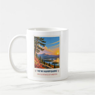 New Hampshire USA – Antieke Reisbeker Koffiemok