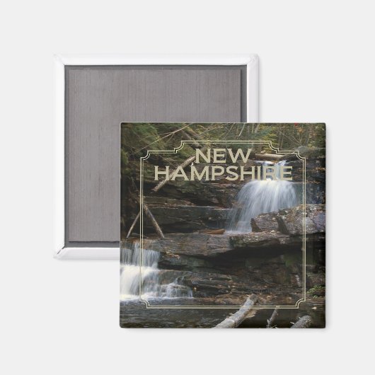 New Hampshire USA State Souvenir Koelkast Magneet (Voorkant / Achterkant)
