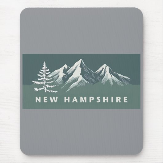 New Hampshire Verenigde Staten Muismat (Voorkant)