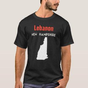 New Hampshire Verenigde Staten State America Trave T-shirt