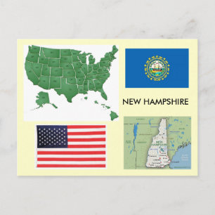New Hampshire, Verenigde Staten van Amerika Briefkaart