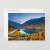 New Hampshire Vintage Reizen Amerika Briefkaart (Voorkant / Achterkant)