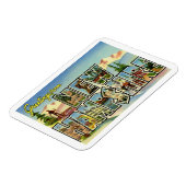 New Hampshire Vintage Travel Magneet (Linkerzijde)