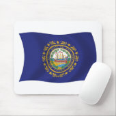 New Hampshire Vlag Muismat (Met muis)