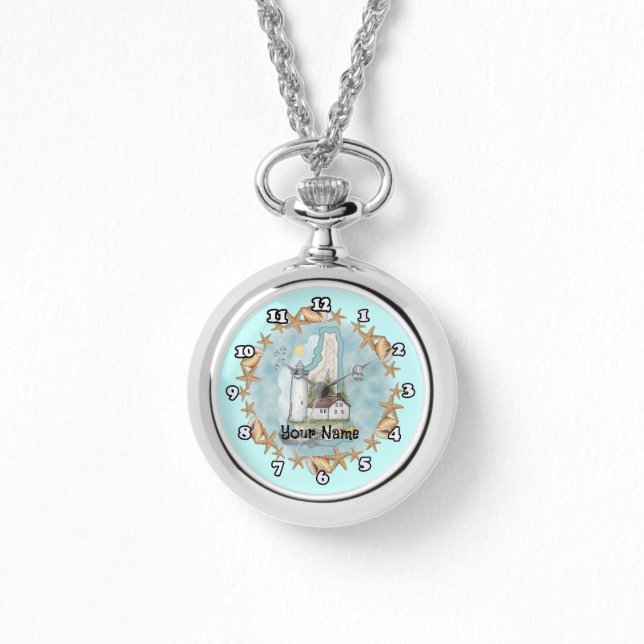 New Hampshire Vuurtoren horloge (Voorkant)