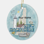 New Hampshire Vuurtoren Keramisch Ornament (Links)