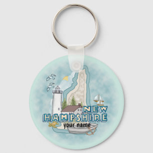 New Hampshire Vuurtoren sleutelhanger