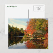 New Hampshire Watervliegtuig Briefkaart (Voorkant / Achterkant)