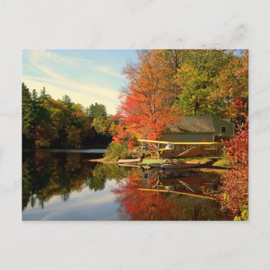 New Hampshire Watervliegtuig Briefkaart (Voorkant)
