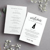 New Hampshire Wedding Welcome Letter & Itinerary