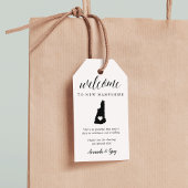 New Hampshire Wedding Welkom Cadeaulabel