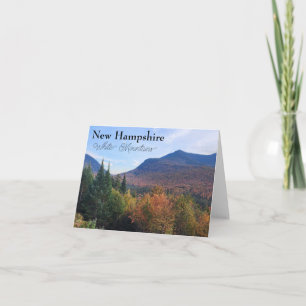 New Hampshire White Mountains 2 Kaart