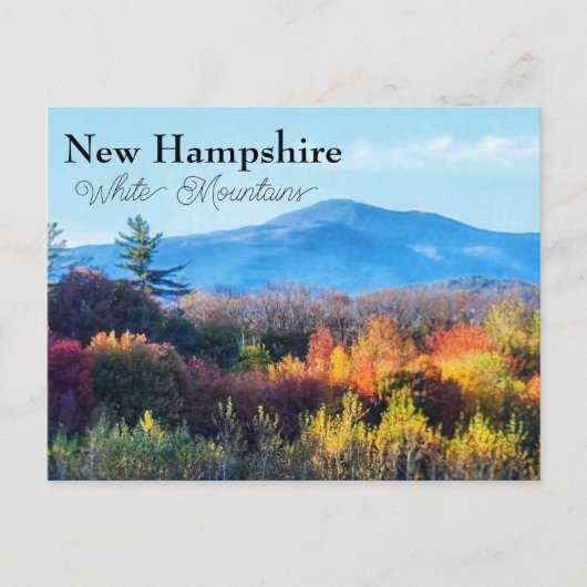 New Hampshire White Mountains Briefkaart (Voorkant)
