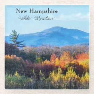 New Hampshire White Mountains Glazen Onderzetter