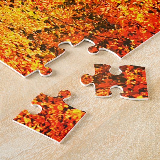New Hampshire White Mountains in Autumn Legpuzzel (Zijkant)