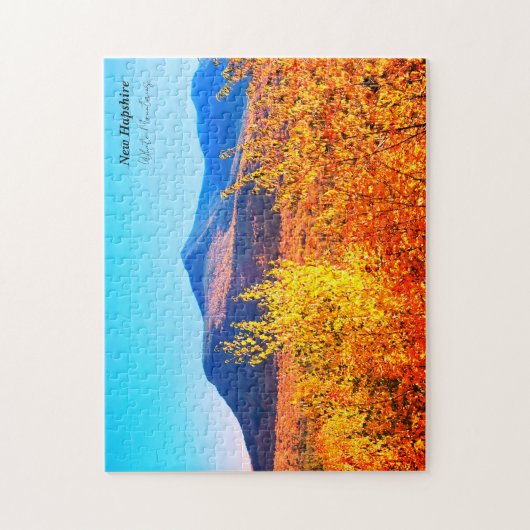 New Hampshire White Mountains in Autumn Legpuzzel (Verticaal)