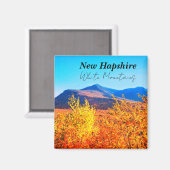 New Hampshire White Mountains in Autumn Magnet (Voorkant / Achterkant)