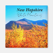 New Hampshire White Mountains in Autumn Magnet (Voorkant)