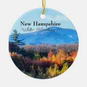 New Hampshire White Mountains Keramisch Ornament (Voorkant)