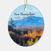 New Hampshire White Mountains Keramisch Ornament (Links)