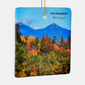 New Hampshire White Mountains Keramisch Ornament (Rechts)