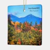 New Hampshire White Mountains Keramisch Ornament (Links)